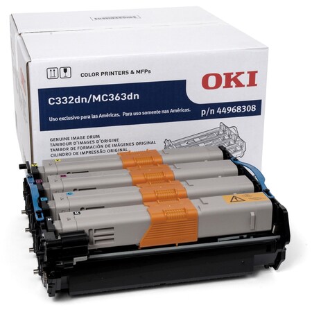 Oki 20K Cmyk Image Drum For C332/Mc363 44968308